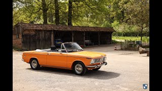 BMW 1600 Cabriolet - Colorado Orange, Restored, Matching Numbers - Oldenzaal Classics