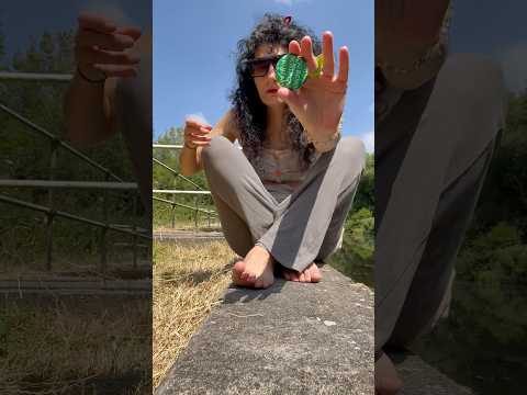 Eating mints & relaxing by peaceful canal