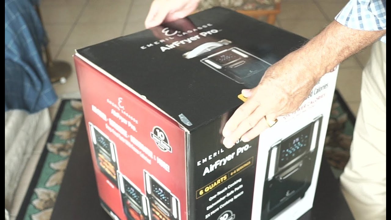 Unboxing AirFryer Pro Emeril Lagasse 6 Quarts 7inOne YouTube
