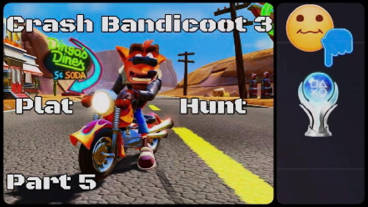 Crash Bandicoot 3 Platinum Trophy Hunt Story Mode END YouTube Crash Bandicoot 3 Platinum Trophy Hunt Story Mode END YouTube