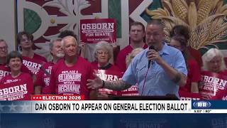 Dan Osborn officially in Nebraska’s U.S. Senate race