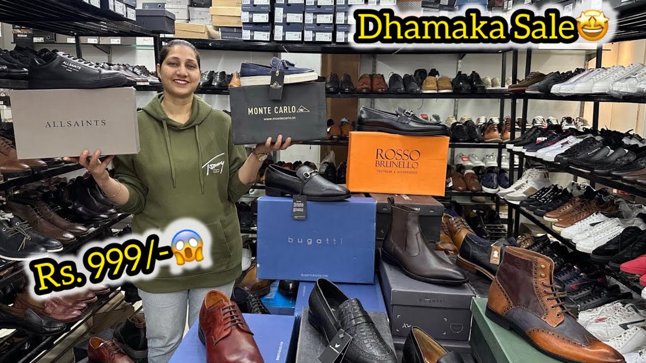 100% Original Leather Shoes & Sneakers l Just 999/- l Branded Export Surplus l Surplus Apparel