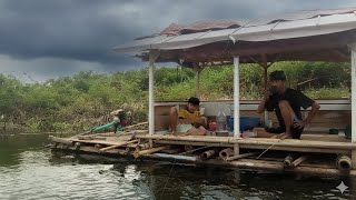 CAM PISHING Ep.55 | Mancing di Pasir Kawung! Saat cuaca Angin kencang,Di Tambah Mendung 