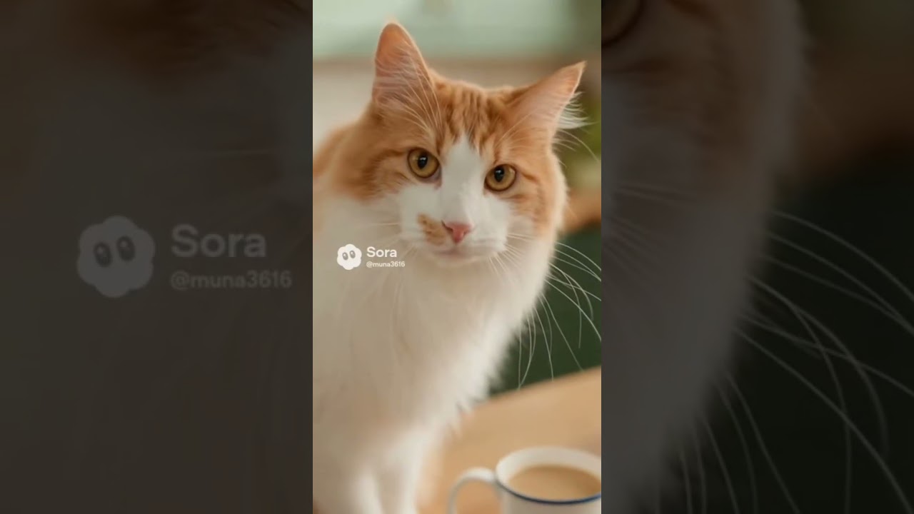 “Cat disagrees but stays polite”