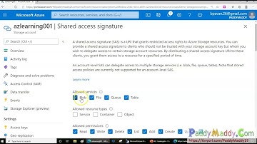 Azure Storage Account explained|Access Keys | Secure Access Signature | Data layer| Management Layer