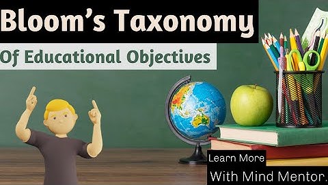 Bloom’s Taxonomy- Domains of Learning || Cognitive, Affective & Psychomotor Domains || M.Ed & B.Ed.