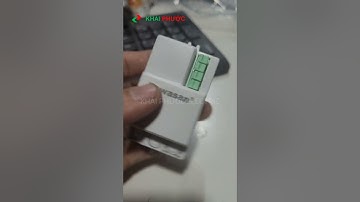 Công tắc cảm ứng vi sóng xuyên tường RS02D KAWASAN - Khải Phước Electric