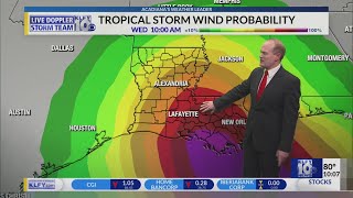 10 a.m. Tropical Storm Ida update