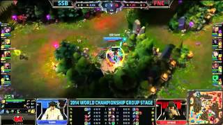[LOLWorldChampionShip] LOL 월드 챔피언십 6일차 2경기 SSB vs FNC_140926