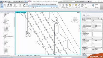 [REVIT - Level 1] - Thiết kế Lan Can trong Revit - Create Railing With Revit (Part 4/5)