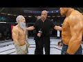 UFC 4 - Old Bruce Lee vs. Desert Hulk - Crazy Rematch 👊🤪