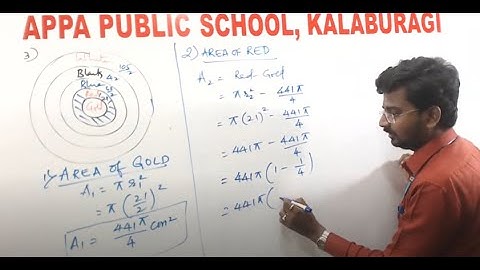 APS: GRADE 10 - MATHEMATICS - AREAS RELATED TO CIRCLES-PART:02 -17/10/2020 - Mr.Vaibhav Muttin