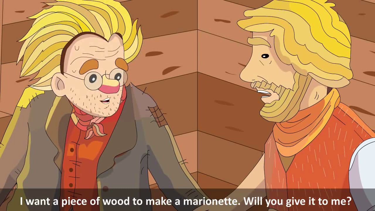 Pinocchio Story | English Coach 5 | English Story