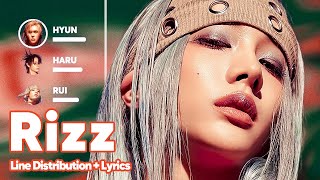 Xlov  Rizz line Distribution  S Karaoke Patreon Requested