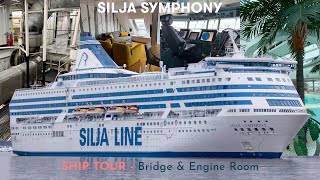 Silja Symphony Tour: Bridge, Engine Room, Suites, etc