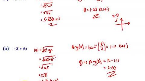 Argand Diagram Exercises