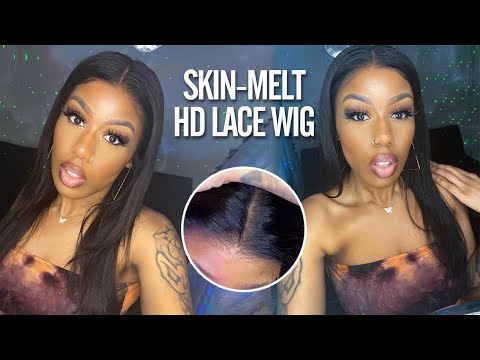 ASMR | I AM SHOCKED!! | TRYING ON HD LACE WIGS | PRE-PLUCKED & CLEAN BLEACHED FRONTAL Ft. Hairvivi