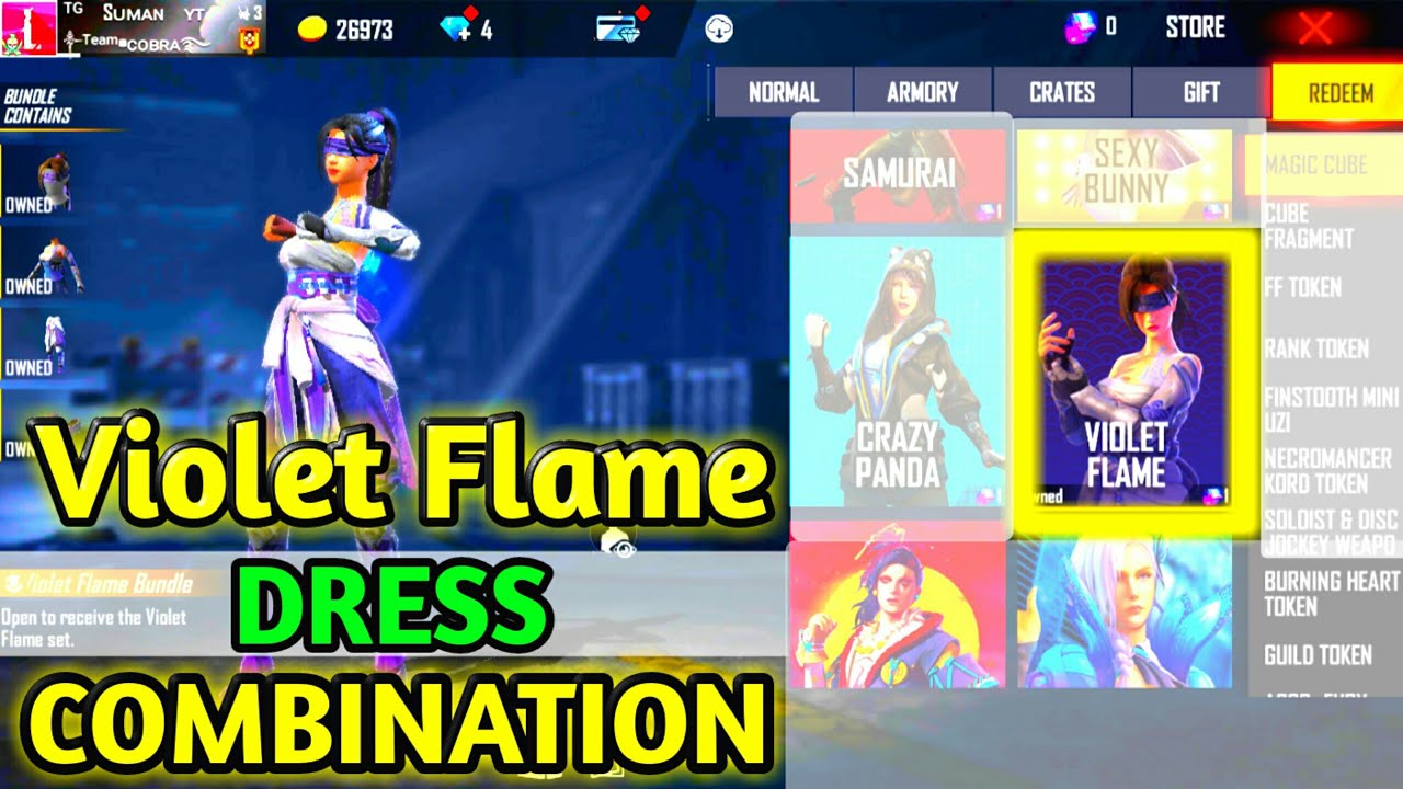 Violet Flame Bundle  Dress Combination || VIOLET FLAME BUNDLE