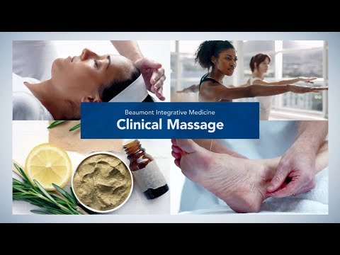 Clinical Massage | Beaumont Integrative Medicine - YouTube