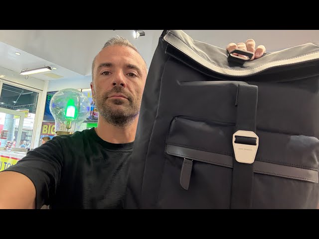 Carl Friedrik City-hopper Backpack review Nylon version - YouTube