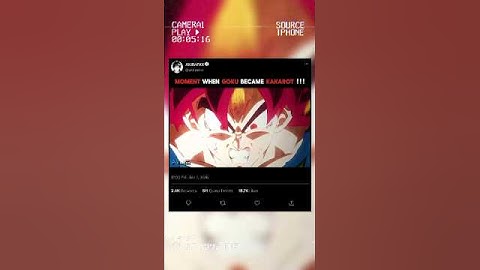 When Goku Finally Became Kakarot | #goku #broly #dbs #amv