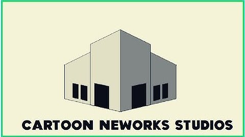 How to draw the Cartoon Network Studios 2006 logo using MS Paint | How to draw on your computer|