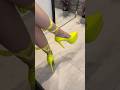 Neon Dreams in Yellow Heels – A Touch of Summer Romance #neon #heels #highheelslovers #highheels
