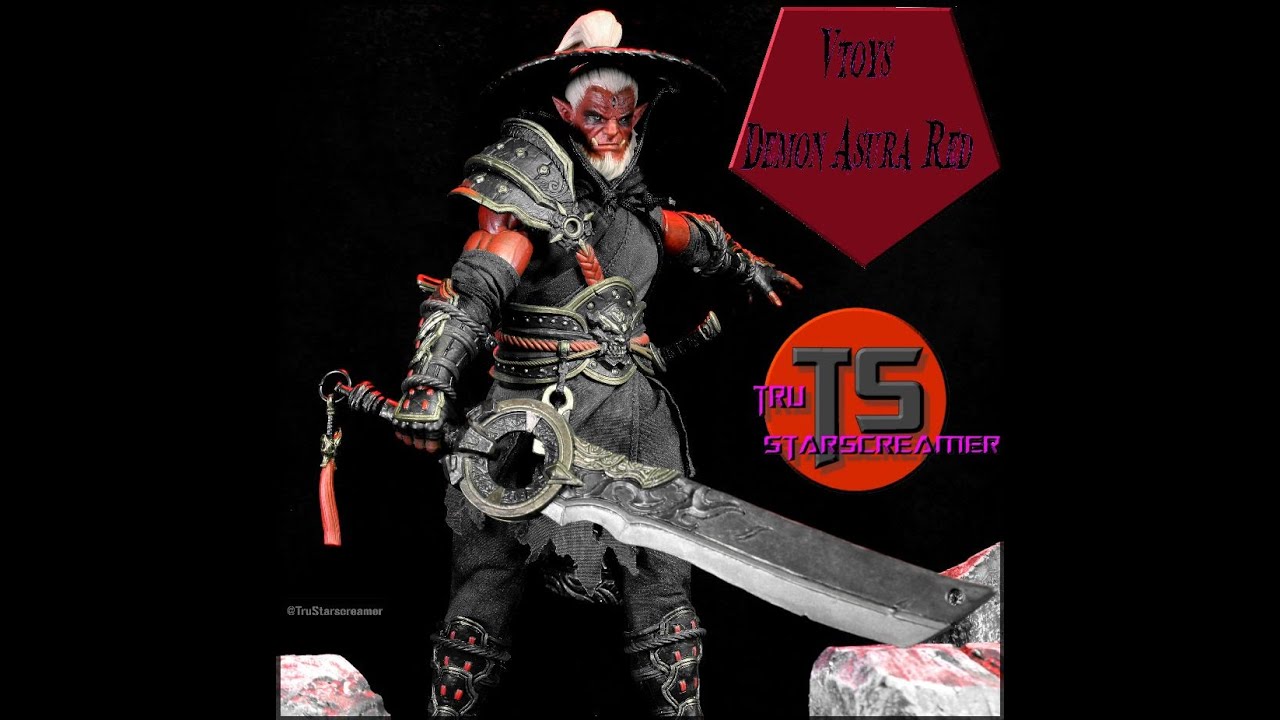 VToys Asura Red Demon action figure review! - YouTube