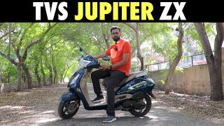 TVS JUPITER ZX - Is it the best SCOOTER ? FULL REVIEW | SJ AUTOVLOGS