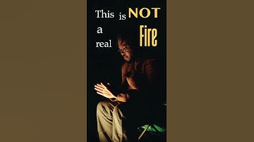 The secret to creating a cinematic fire using the amaran Peak battery + Pano 60c 2-light kit!🤫