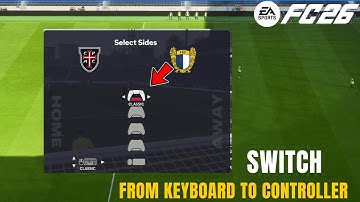 FC 26 How to Switch From keyboard to Controller