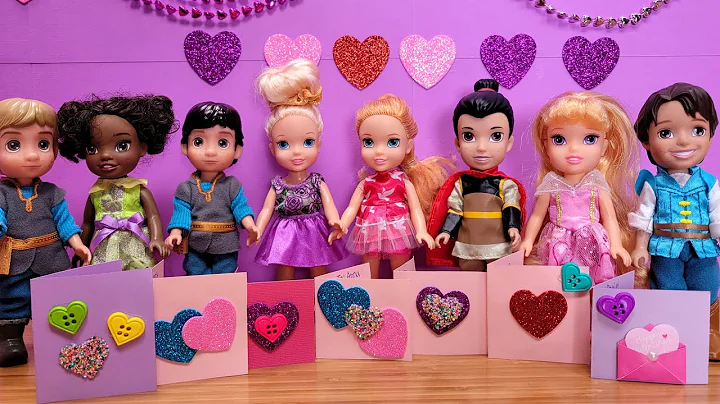 Valentine's day 2022 ! Elsa & Anna toddlers - prep...