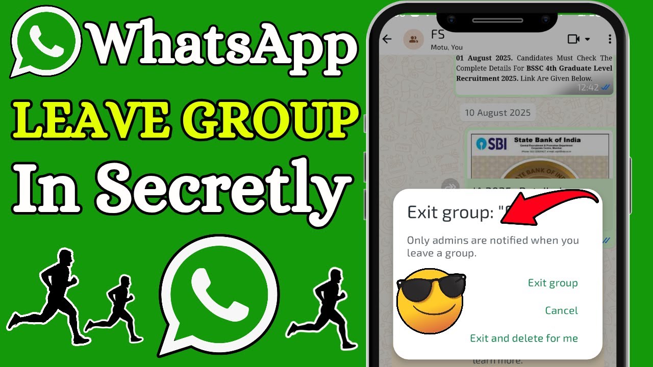 Leave whatsapp group without notifying any members🤔 | Leave WhatsApp Group Silently | left group 😶