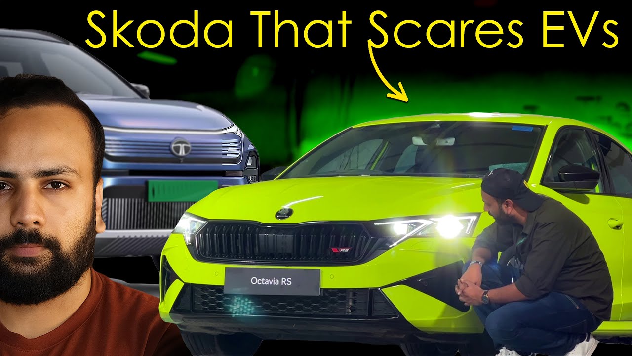 Fast EVs Are Killing Petrol Sedans! Can Octavia vRS Fight Back? | Review