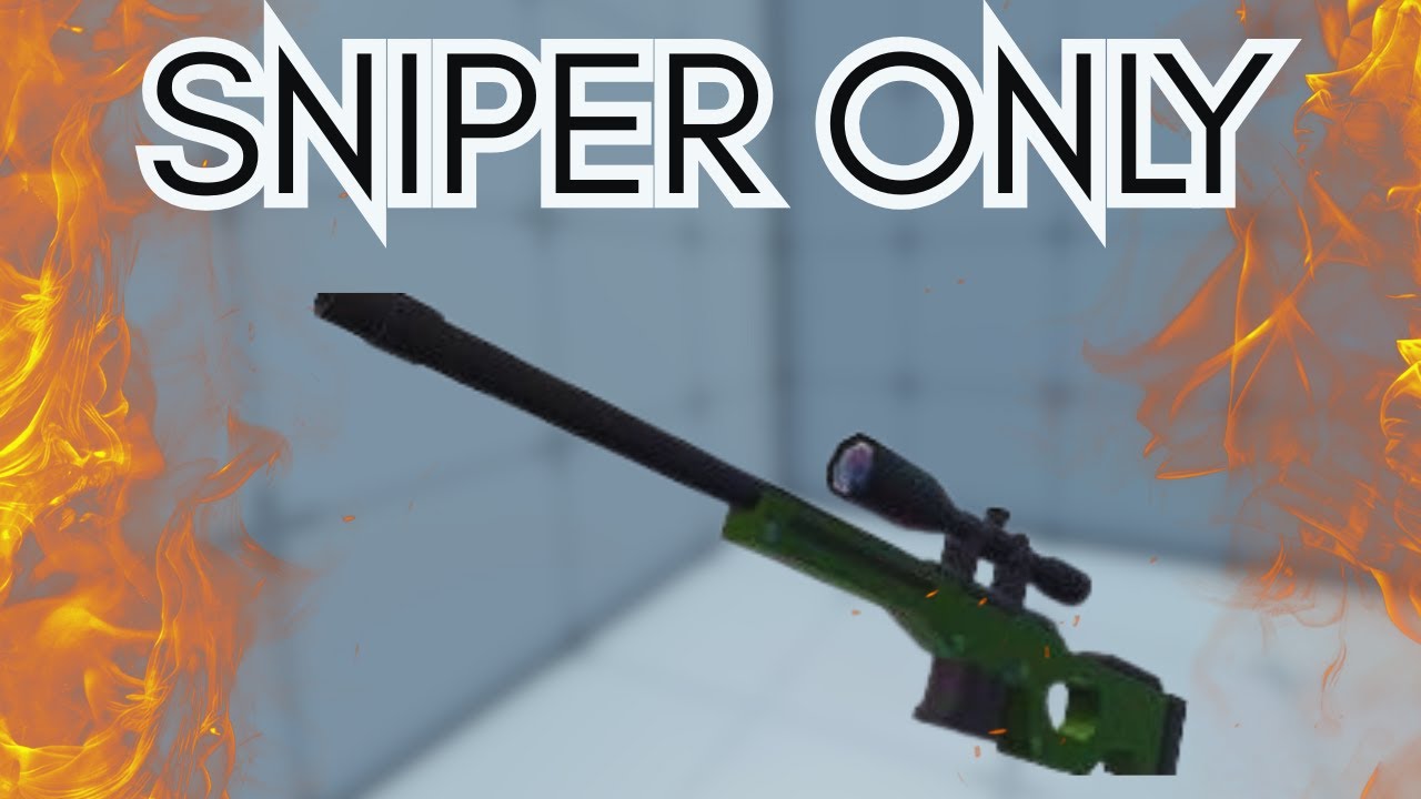 I Am Only Allowed To Use SNIPER In Roblox Rivals - YouTube