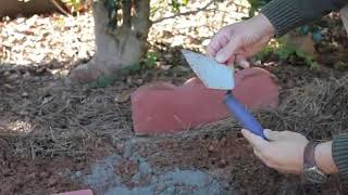 How to Install Masonry Landscape Edging