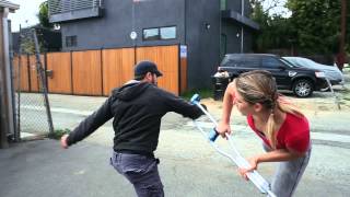 Crutches Of Fury (Jessie Graff vs. Darren Bailey and Holland Diaz)