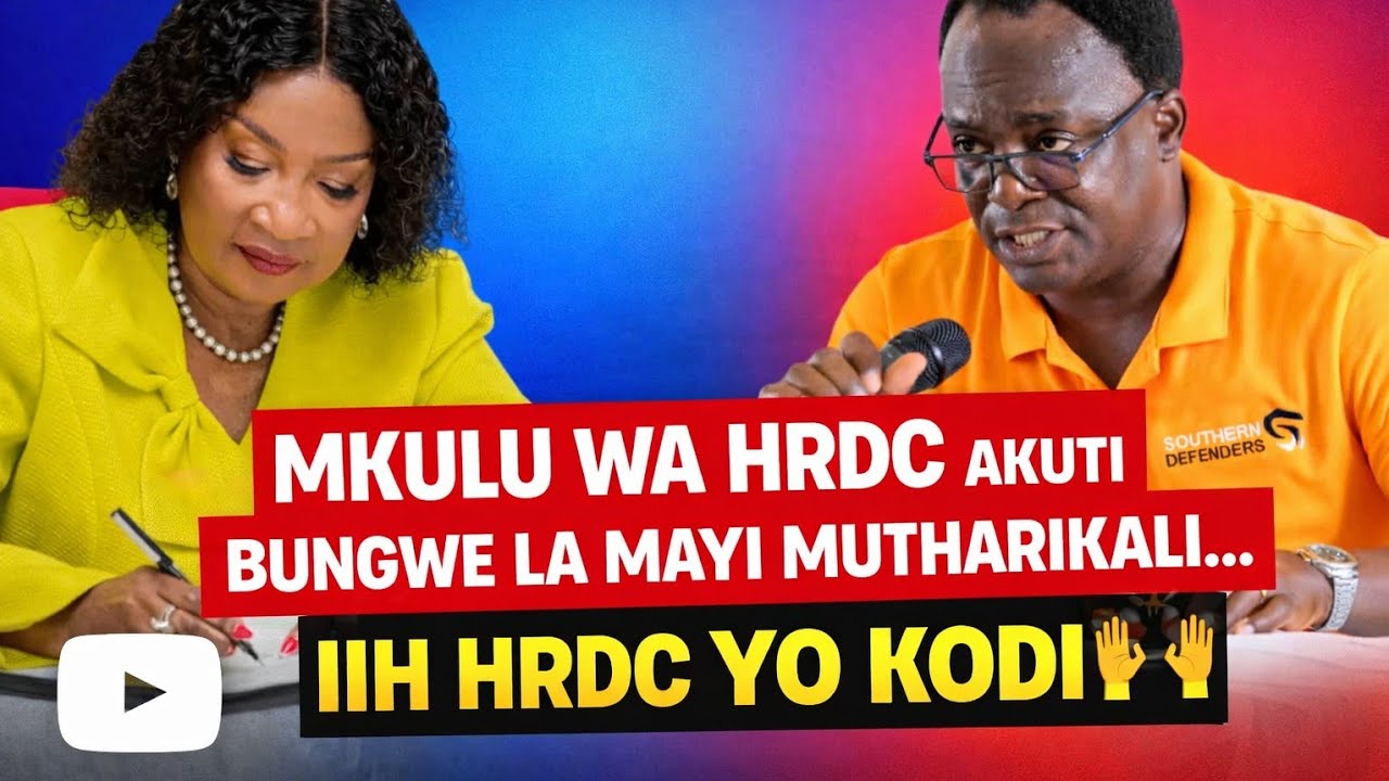 HRDC YADZANSO KUZUZULA MAYI MUTHALIKA NDI BUNGWE LAWO