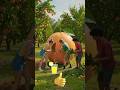 Building a hideout inside a giant citrus fruit in a Florida orchard🍊#Architecture #RelaxingVideo