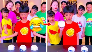 Family Games | Guess which bowl the egg is in? #funny #partygame #challenge screenshot 1