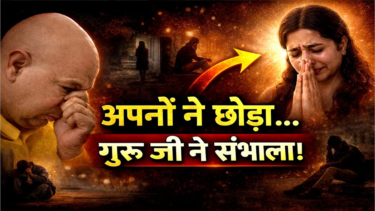 अपनों ने ठुकराया… गुरु जी ने अपनाया 🌸 | दर्द से दरबार तक की सच्ची कहानी | भावुक सत्संग #jaiguruji