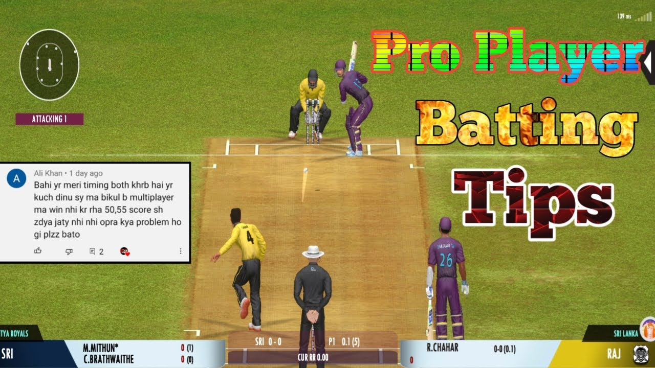 𝗕𝗲𝘀𝘁 𝗕𝗮𝘁𝘁𝗶𝗻𝗴 𝗧𝗶𝗽𝘀💡𝗔𝗴𝗮𝗶𝗻𝘀𝘁 𝗣𝗿𝗼 𝗣𝗹𝗮𝘆𝗲𝗿||𝗥𝗲𝗮𝗹 𝗰𝗿𝗶𝗰𝗸𝗲𝘁 𝟮𝟮||