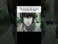 just following the orders... #deathnote #anime #memes #funny #fyp