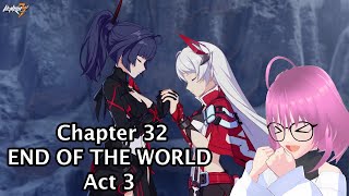 Chapter 32 Act 3 End of the World Honkai Impact 3rd Reaction Highlights