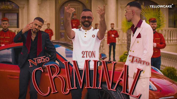 2TON x NEGO x TARTO - CRIMINAL (prod. by Nego)