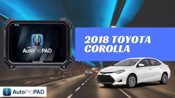 Programming a smart key to a 2018 Toyota Corolla | AutoProPAD