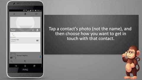 HTC How to Get in touch with a contact on smart cellular phones user guide support