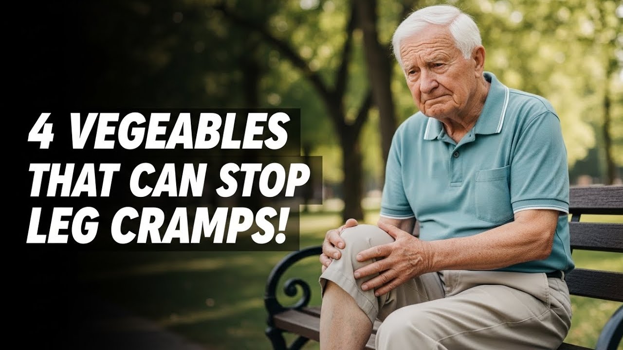 4 vegetables that stop leg cramps instantly for seniors and boost circulation naturally!