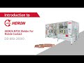 Heron 880KVA MFDC Welder For Mobile Contact