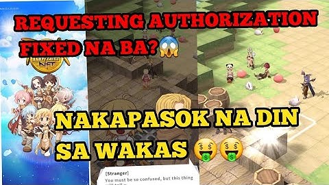 RAGNAROK LABYRINTH NFT | REQUESTING AUTHORIZATION | Bakit | Why | Log In fixed?